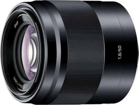 Sony SEL 50mm f/1.8 - Zwart