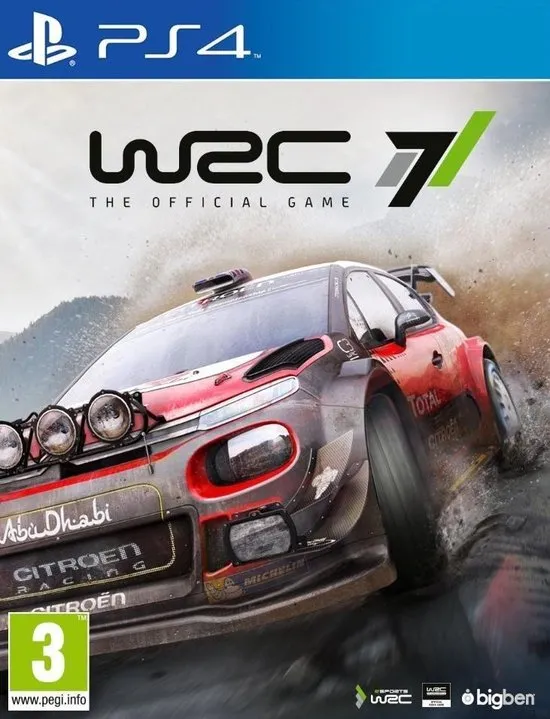 Sony WRC 7, PS4 video-game PlayStation 4 Basis Vereenvoudigd Chinees, Duits, Engels, Spaans, Frans, Italiaans
