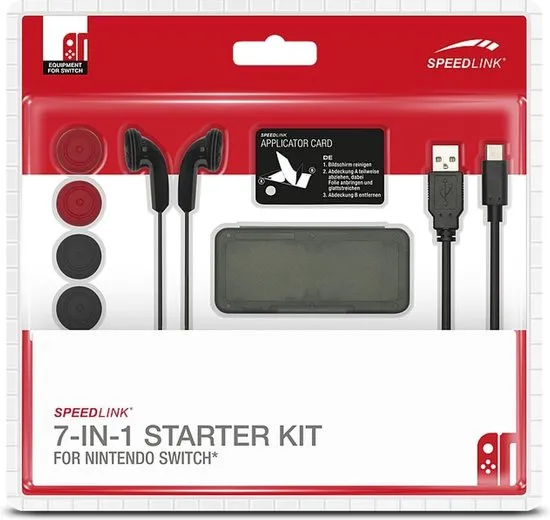 Speedlink 7-IN-1 Starter Kit - Zwart - Switch