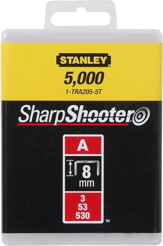 Stanley Nieten 8mm Type A - 5000 Stuks