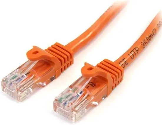 Startech 45PAT3MOR - Cat 5 UTP-kabel - RJ45 - 3 m - Oranje
