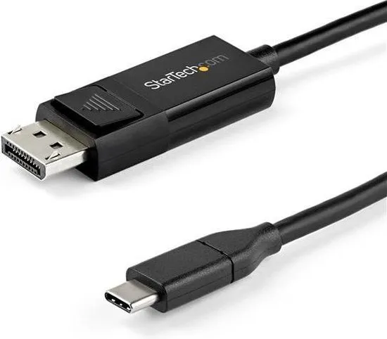 StarTech.com USB-C naar DisplayPort 1.4 kabel bidirectioneel 1 m