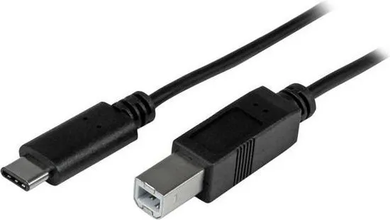 StarTech.com USB C naar USB-B kabel M/M 2 m USB 2.0