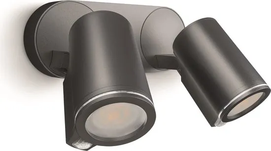 Steinel DUO LED-Spot - Wandlamp met Bewegingssensor - Antraciet