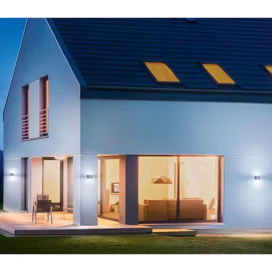 Steinel Wandlamp Cubo – L 840 LED iHF – Sensorlamp – Bewegingsmelder – Bluetooth - Zilver