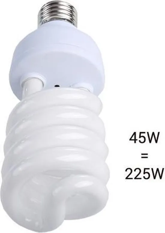 Studioking Daglichtlamp Pl-l45 45w E27 Glas Wit