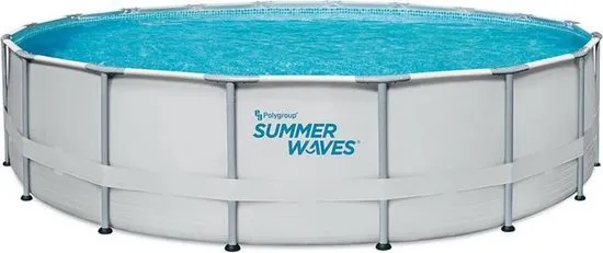 Summer Waves Zwembad - 549x132 cm - Inclusief filterpomp - Groot formaat - Snel op te zetten