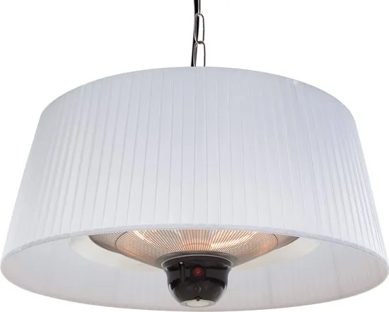 Sunred - Heater Artix Hanging Wit 1500 - Metaal - Terrasverwarmer - Heater - 50 x 30 x 30 cm - Wit