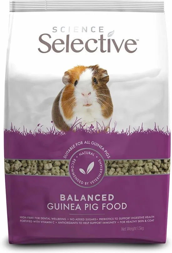 Supreme Science Selective Guinea Pig - Caviavoer - 10 kg