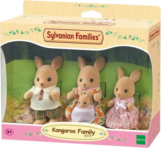 Sylvanian Families 5272 Familie Kangoeroe  - Speelfigurenset