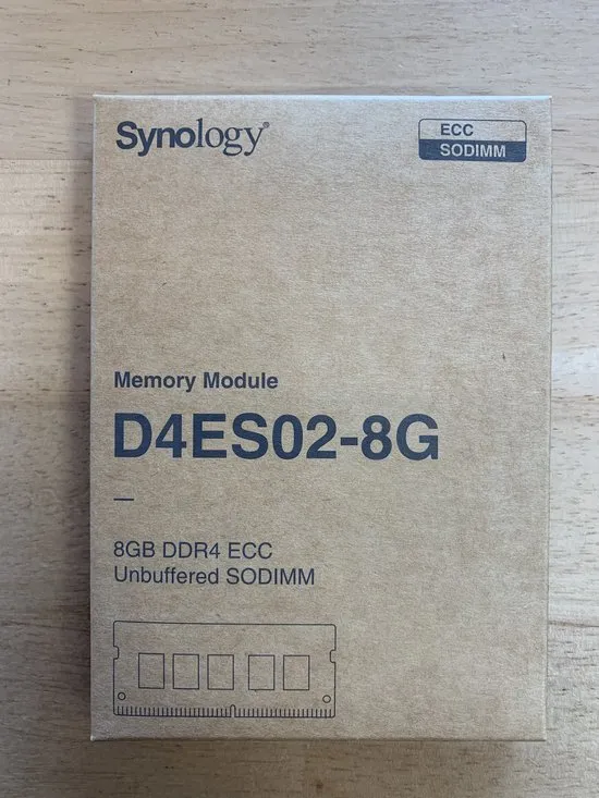 Synology 8GB DDR4 ECC SODIMM D4ES02-8G