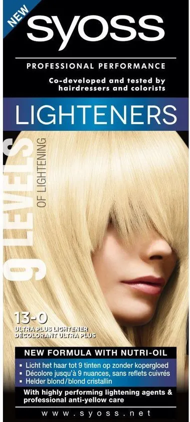 SYOSS Color baseline Lighteners 13-0 Ultra Plus Lightener Haarverf - 1 stuk