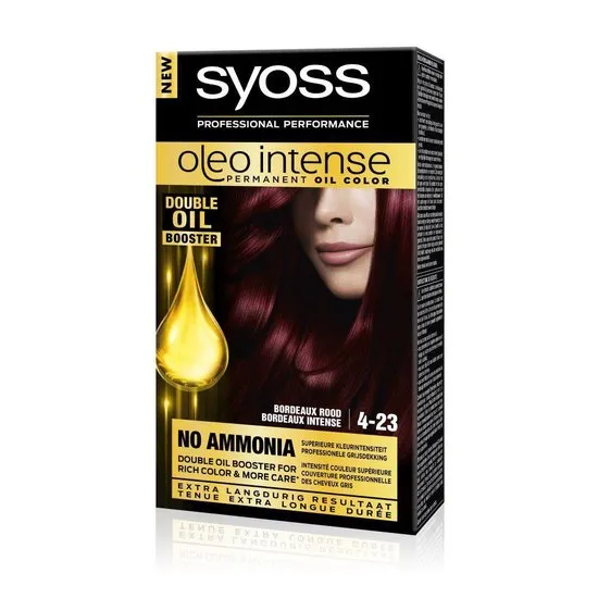 SYOSS Color Oleo Intense 4-23 Bordeaux rood Haarverf - 1 stuk