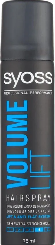 SYOSS Volume Lift Haarspray 75ml - Luxe To-Go Pack - 48 uur sterk - Voordeelverpakking