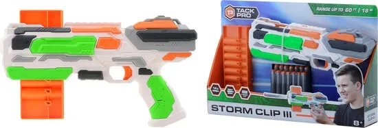 Tack Pro® Storm Clip III met 14 darts, 30 cm