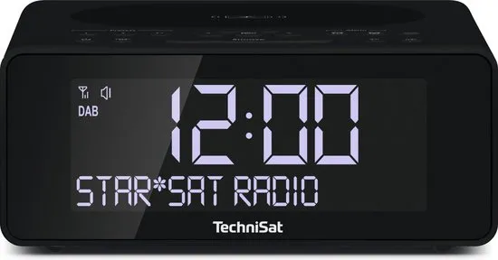 TechniSat 0000/3914 radio Klok Digitaal Antraciet