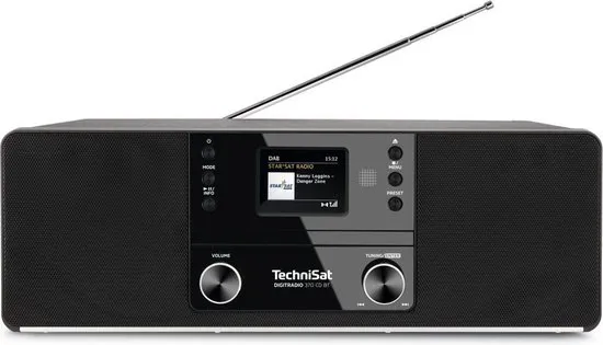 TechniSat digitradio 370 cd bt zwart