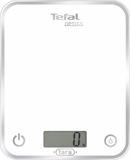 Tefal Optiss BC5000VO Digitale Keukenweegschaal - Tot 5 kg - Wit