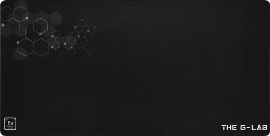 The G-Lab Pad Barium Gaming Muismat XXL - 900x450x2mm - Zwart