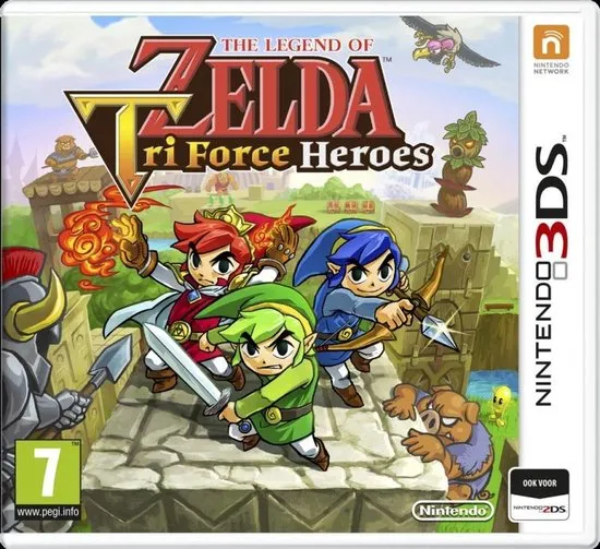 The Legend of Zelda: Tri Force Heroes /3DS