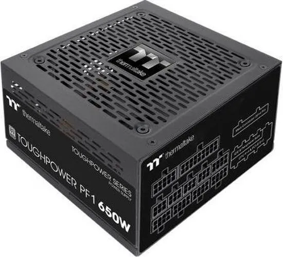 Thermaltake Toughpower PF1 650W - TT Premium Edition power supply unit 24-pin ATX ATX Zwart