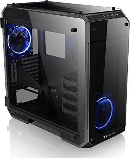 Thermaltake View 71 TG (Tempered Glass) PC Case - Black