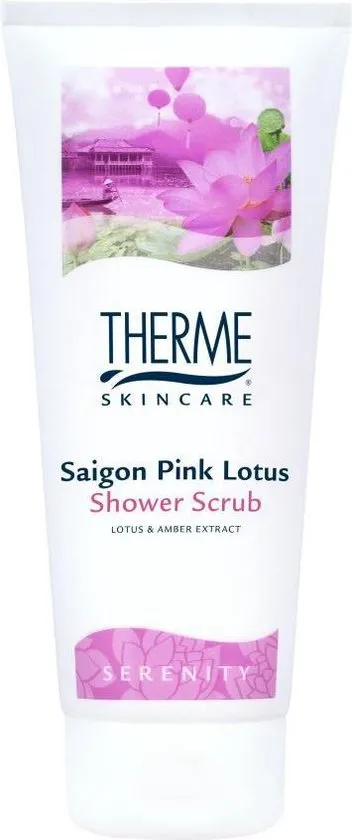Therme Showerscrub Saigon Pink Lotus 200ml