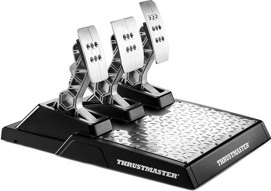 Thrustmaster T-LCM Pedalen PC,PlayStation 4,Xbox One Zwart, Roestvrijstaal