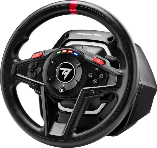Thrustmaster T128 Force Feedback - racestuur met pedalen - PlayStation 5 - PlayStation 4 - PC