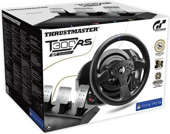 Thrustmaster T300 RS GT Racestuur - Windows + PS4 + PS3