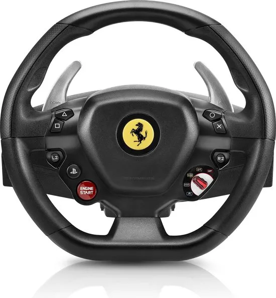 Thrustmaster T80 Ferrari 488 GTB Edition - Racestuur + Pedalen - PS4