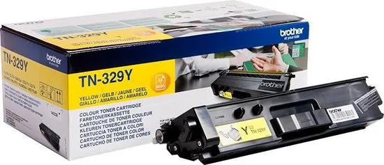 TN-329Y tonercartridge geel extra high capacity 6.000 pagina's 1-pack