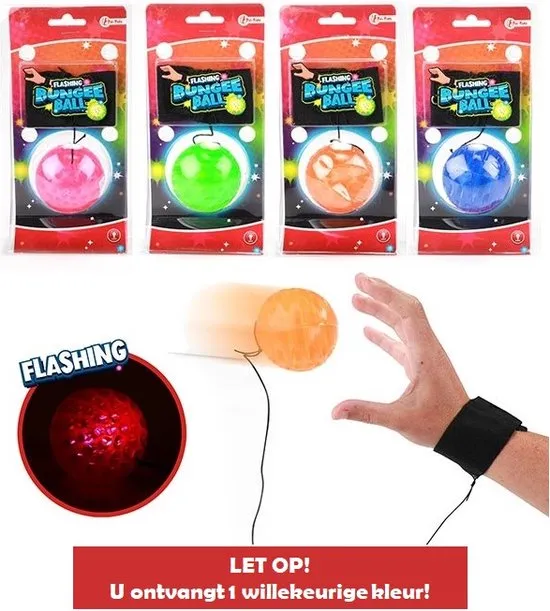 Toi Toys Bungee Ball Ø5cm met licht