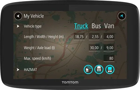 TomTom GO Professional 620 Trucker - Full Europe - 6" - lifetime maps