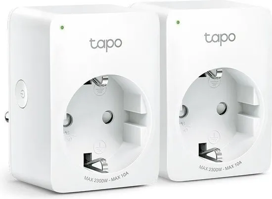 TP-Link Tapo P100 - Mini Slimme Stekker - 2 stuks