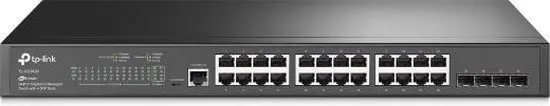 TP-LINK TL-SG3428 netwerk-switch Managed L2 Gigabit Ethernet (10/100/1000) 1U Zwart