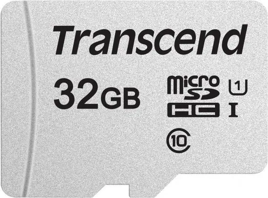 Transcend 300S flashgeheugen 32 GB MicroSDHC Klasse 10 NAND
