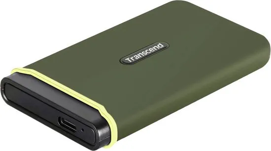 Transcend ESD380C 1 TB Externe SSD harde schijf USB-C®, USB-A Groen TS1TESD380C