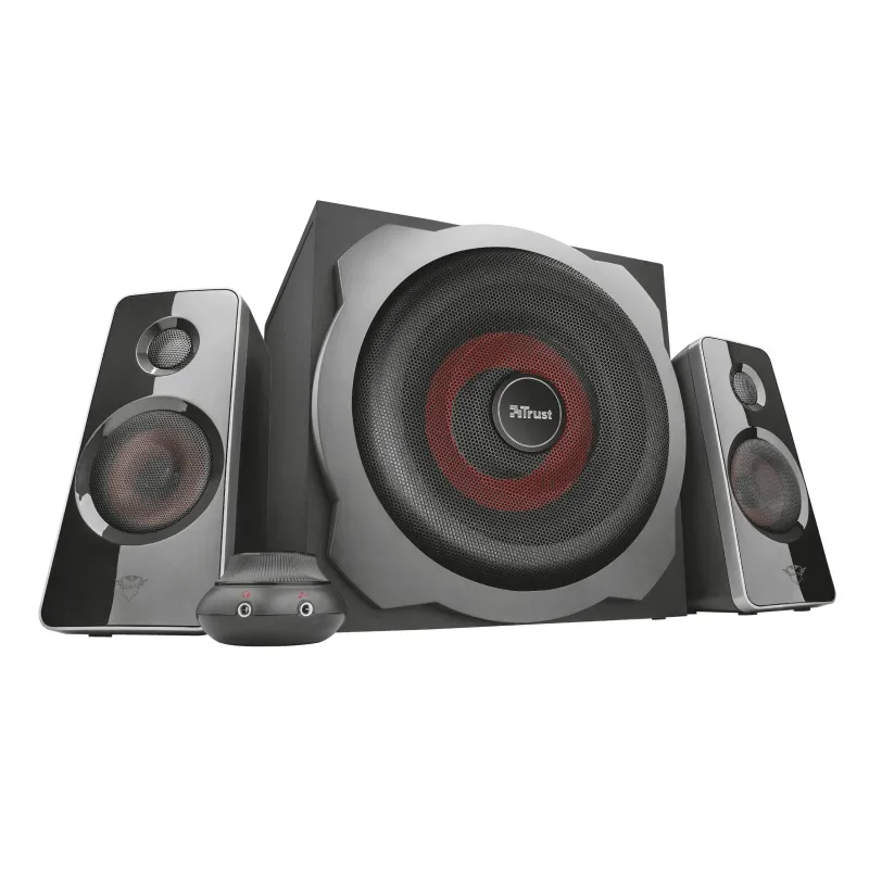 Trust GXT 38 Tytan 2.1 Ultimate Bass Speaker Set - Gaming PC speaker Zwart