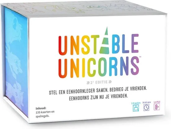 Unstable Unicorns - Nederlandstalig Kaartspel