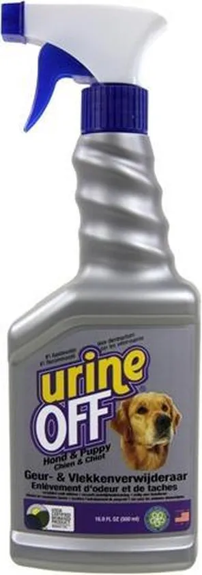 Urine off geur en vlekverwijderaar voor hond en puppy urine - 1 ST à 500 ML