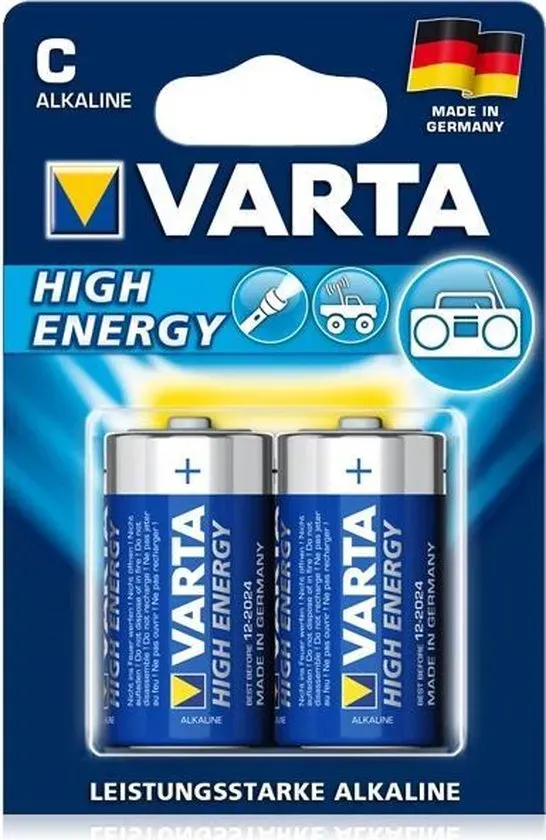 Varta High Energy Alkaline 1.5V niet-oplaadbare batterij