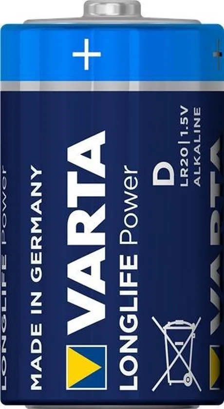 Varta Longlife Power D Batterijen - LR20 - 2 stuks