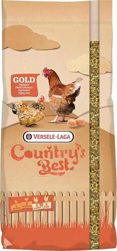 Versele-Laga Country's Best Gold 4 Mix - Kippenvoer - 20 kg
