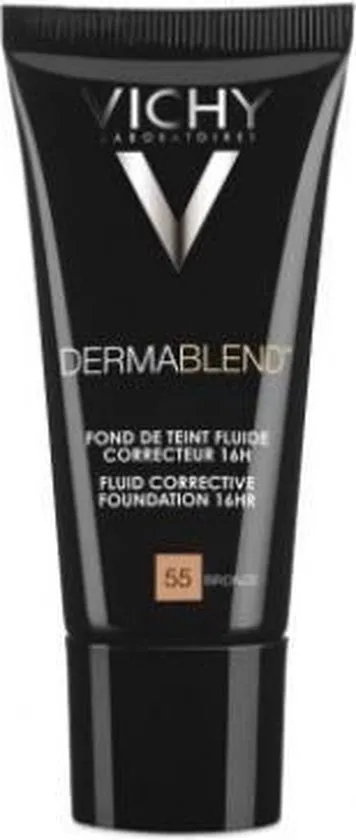 Vichy Dermablend Foundation - Bronze 55 -  30ML - Hoge dekking