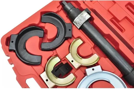 vidaXL - Aanzetstaal Veerspanner 1050 kg McPherson set 210084