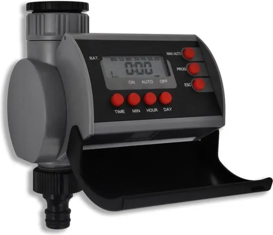 VidaXL - Automatische Irrigatie Water timer + Display (1 uitgang)