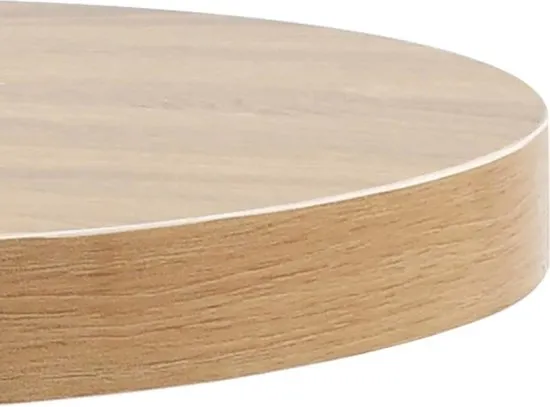 vidaXL Bistrotafel 60 cm MDF lichtbruin  VDXL_286421