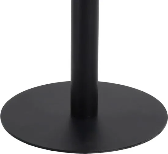 vidaXL Bistrotafel 80x80 cm MDF donkerbruin  VDXL_286434
