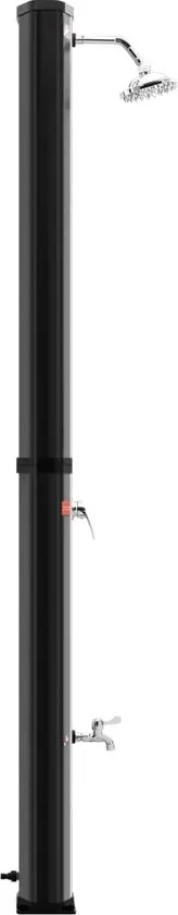 vidaXL Buitendouche solar met douchekop en kraan 35 L